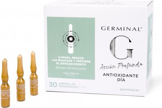 Actual product image Germinal Deep Action Antioxidant Day 30 1ml ampoules (1 ml)