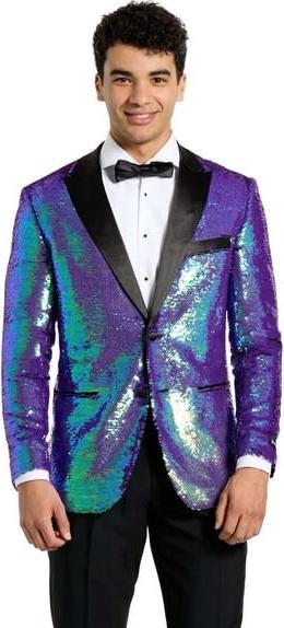 Produktbild OppoSuits Smoking - Sapphire Sequins (54)