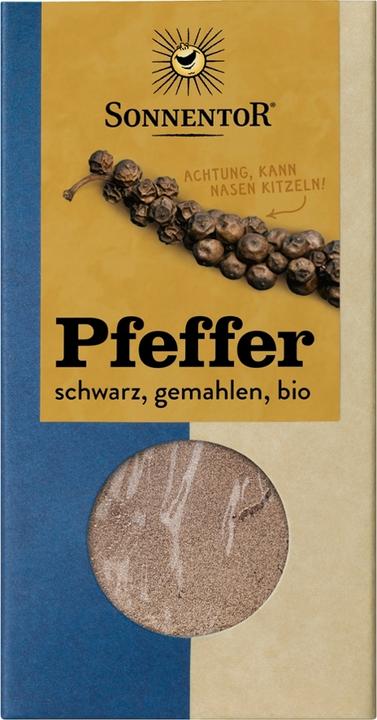 Sonnentor Pfeff schw gemah BIO Btl 50g (50 g)