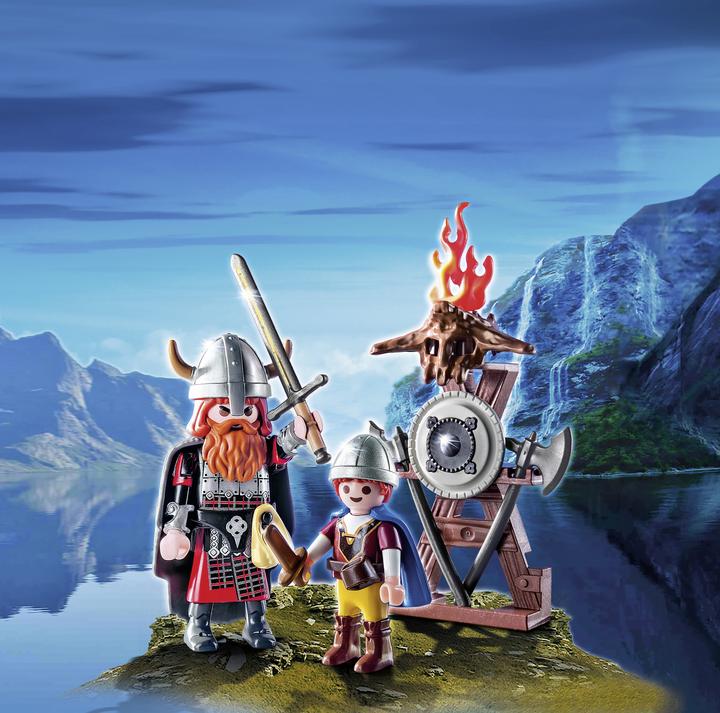 Image du produit Playmobil Grosser und kleiner Wikinger (9209, Histoire de Playmobil)