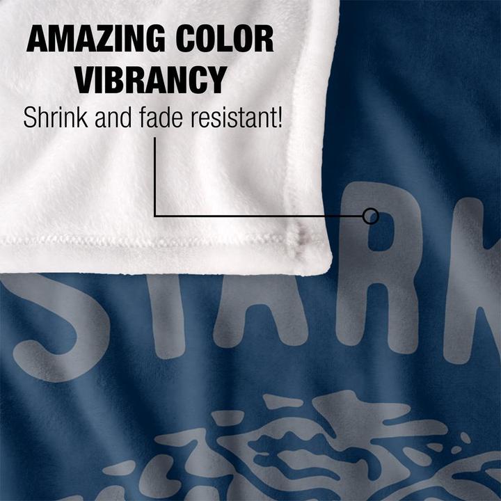 Actual product image Game of Thrones Stark Crest Blanket