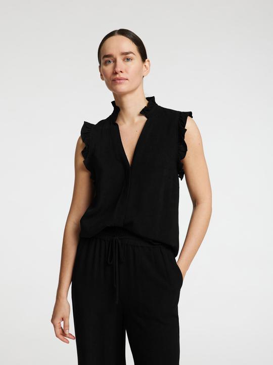 Image du produit Selected Femme Slfviva Sl Ruffle Top Noos (34)