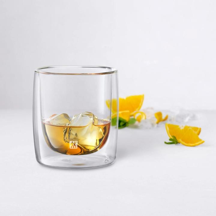 Produktbild Zwilling Sorrento "Bar" Whisky Gläser doppelwandig, 2er Set, 266 ml (2.66 dl, 2 x, Whiskygläser)