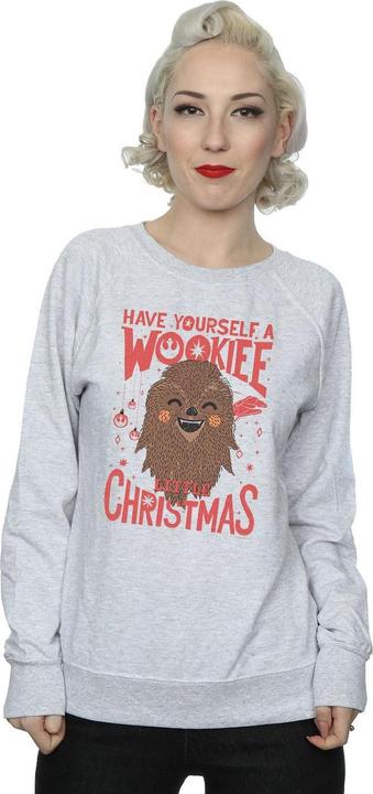 Immagine prodotto Star Wars Wookiee Little Christmas Felpa Donna (L)