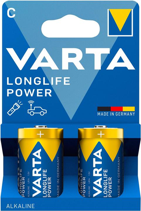 Image du produit Varta une puissance durable (2 pcs, C, 7800 mAh)