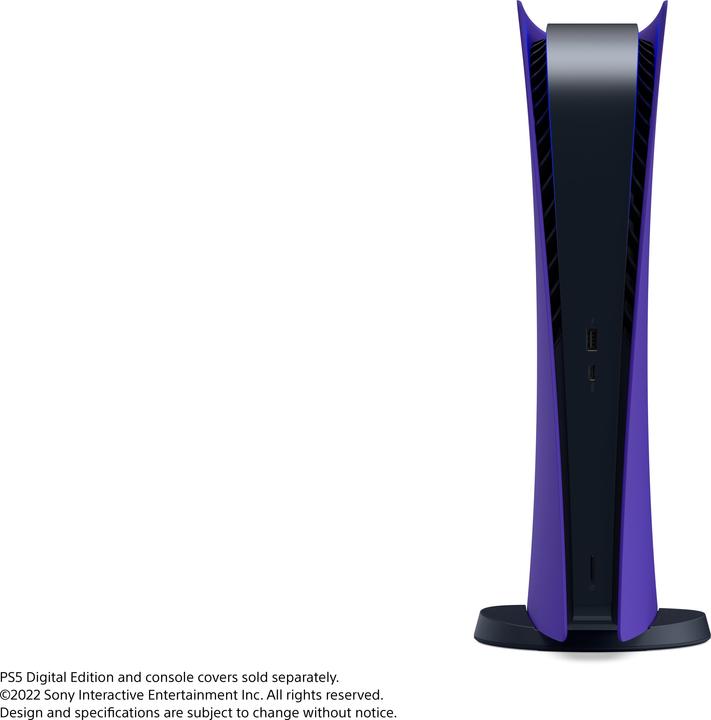 Actual product image Sony PS5 Digital Cover Galactic Purple (PS5)