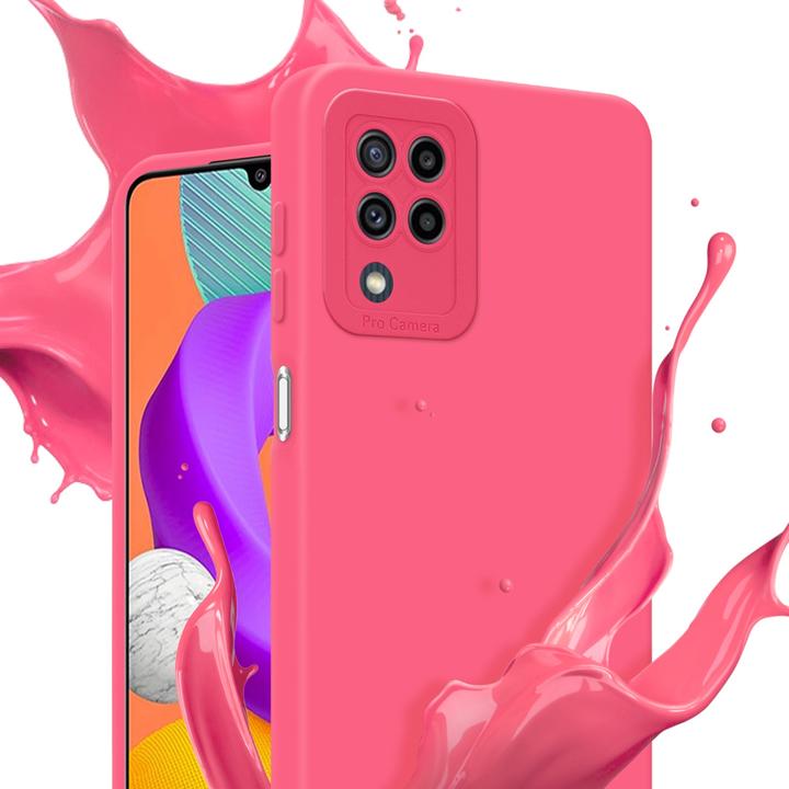 Actual product image Cadorabo Case for Samsung Galaxy M22 / M32 4G in TPU Fluid LM162 Style (Samsung Galaxy M22, Samsung Galaxy A32)