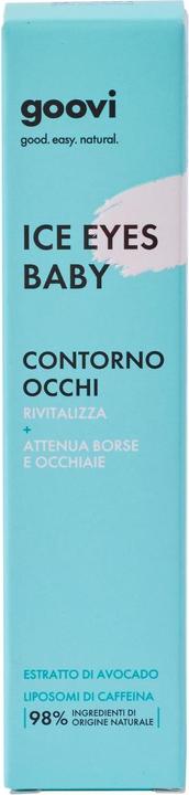 Produktbild Goovi ICE EYES BABY Augencreme gegen Tränensäcke und Augenringe 15 ml (Crème, 15 ml)
