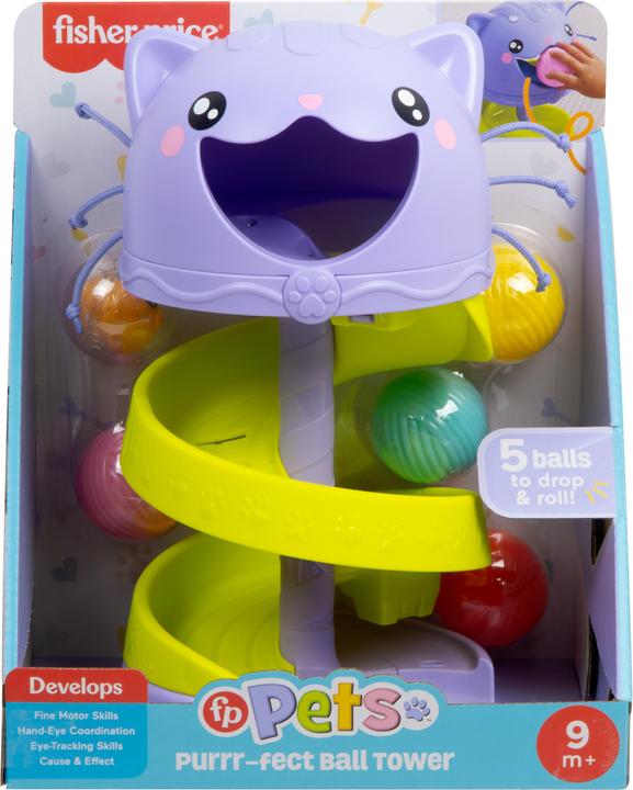 Image du produit Fisher-Price FP Pets Tour de balle parfaite Jouets éducatifs pour bébés et jeunes enfants