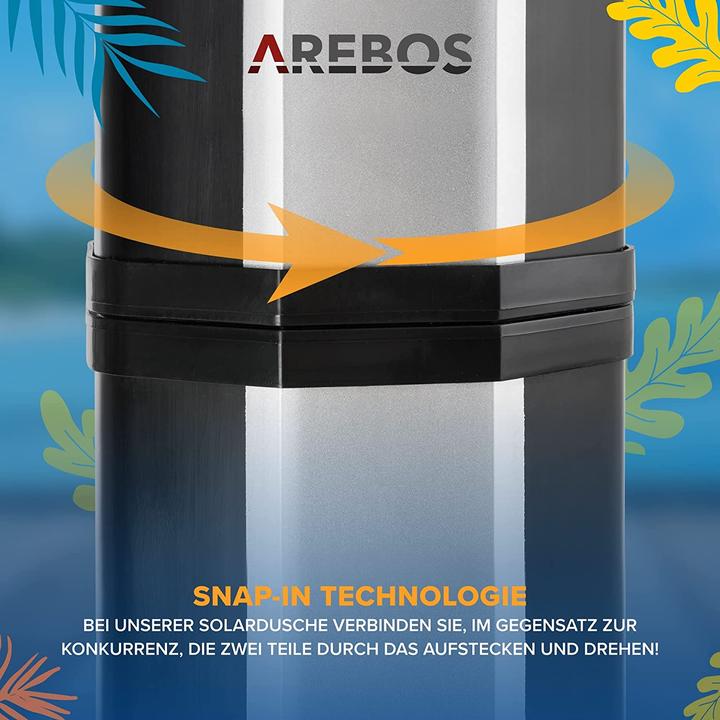 Produktbild Arebos Solardusche