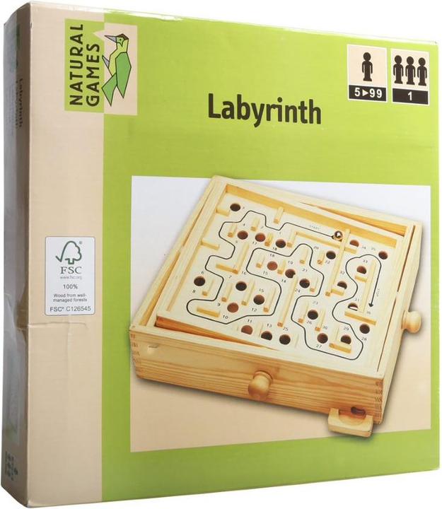 Produktbild Natural games Holz Labyrinth (Deutsch)