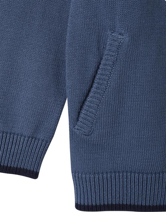 Produktbild Vertbaudet Jungen Strickjacke im College-Look Oeko-Tex (128)