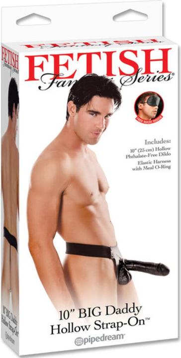 Immagine prodotto Pipedream Big Daddy Hollow 10" Strap-On Black