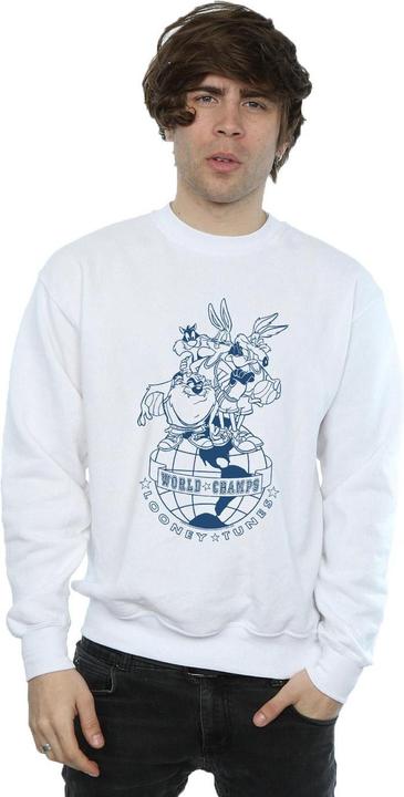 Actual product image Looney Tunes Mens World Champs Sweatshirt (S)