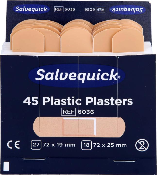 Salvequick Pflaster-Nachfüllung (45 x)