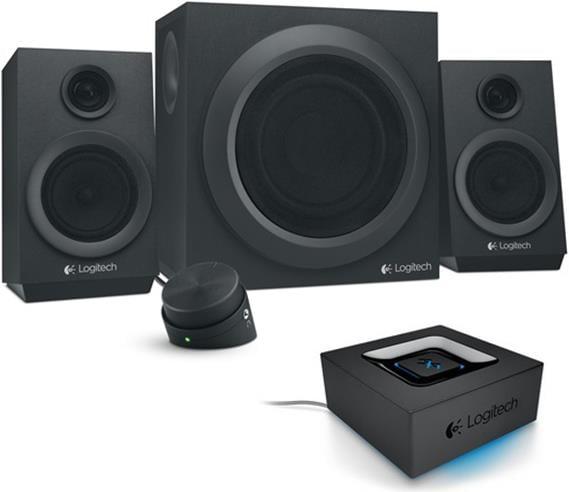 Logitech Z333 + Bluetooth Audio Adapter