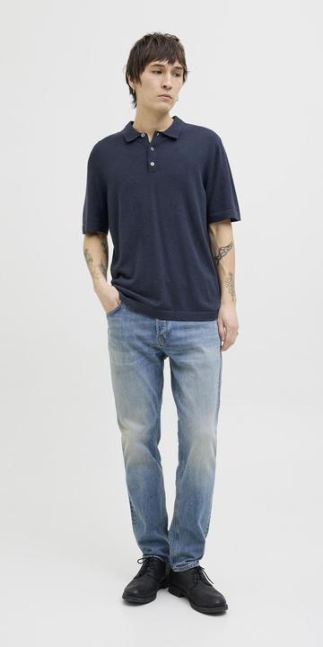 Immagine prodotto Jack & Jones Jjeemil Knit Relaxed Polo Ss Sn (XS)