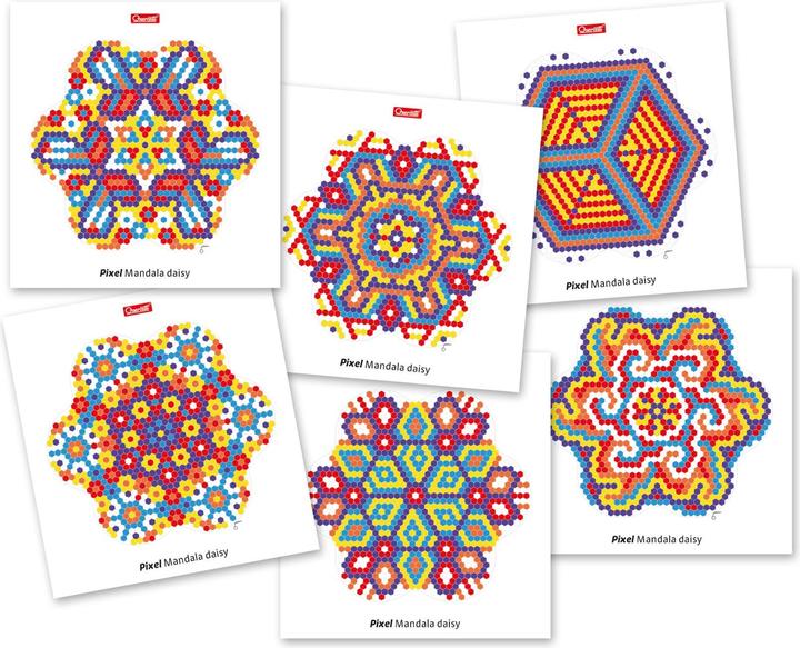 Produktbild Quercetti Pixel Kunst Mandala (1200 Teile)