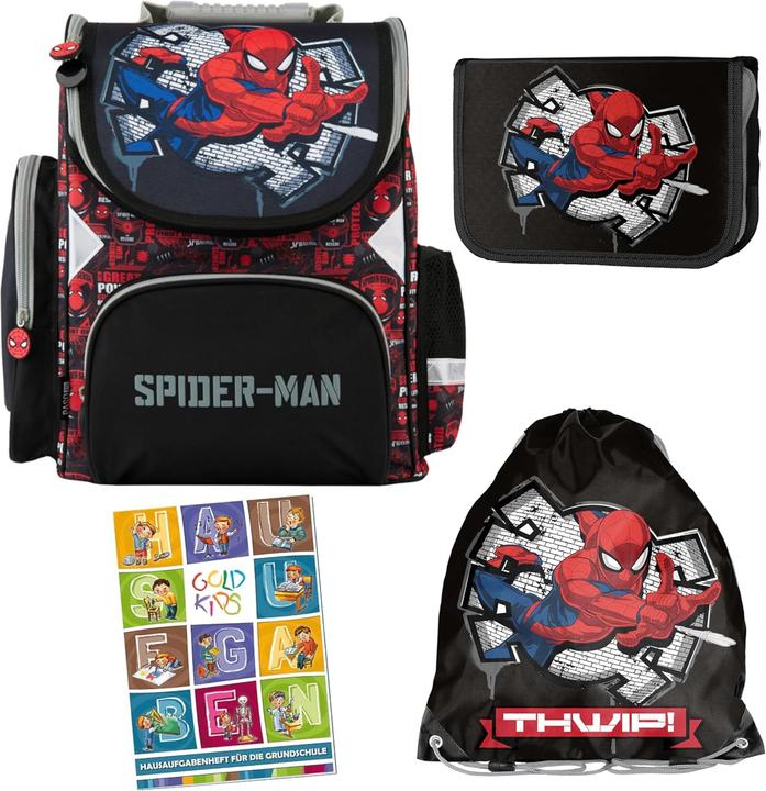Produktbild Goldkids Spider-Man Schulranzen-Set