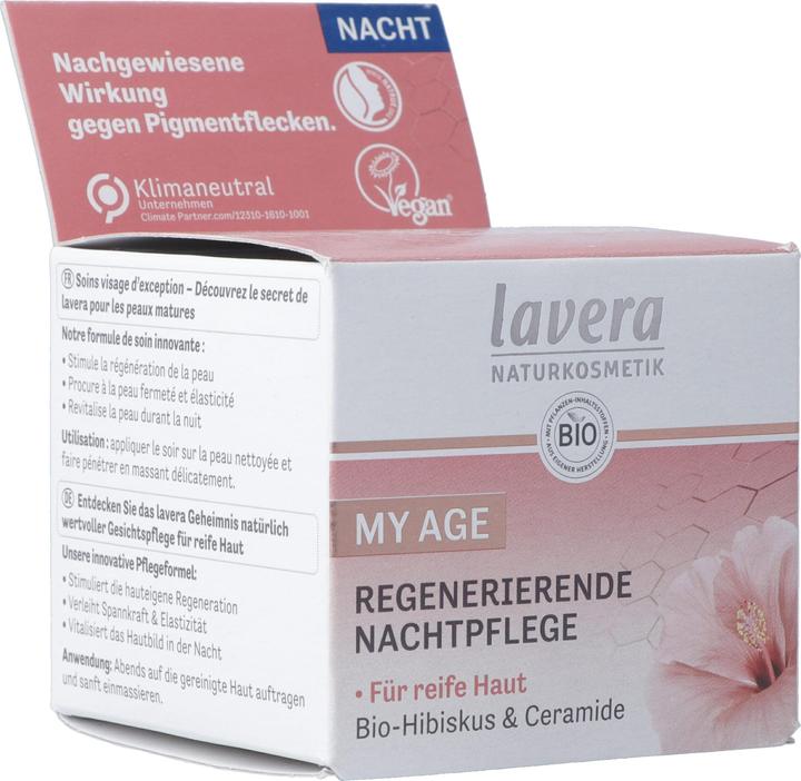 Produktbild Lavera My Age Regenerierende Nachtpflege für reife Haut (50 ml)