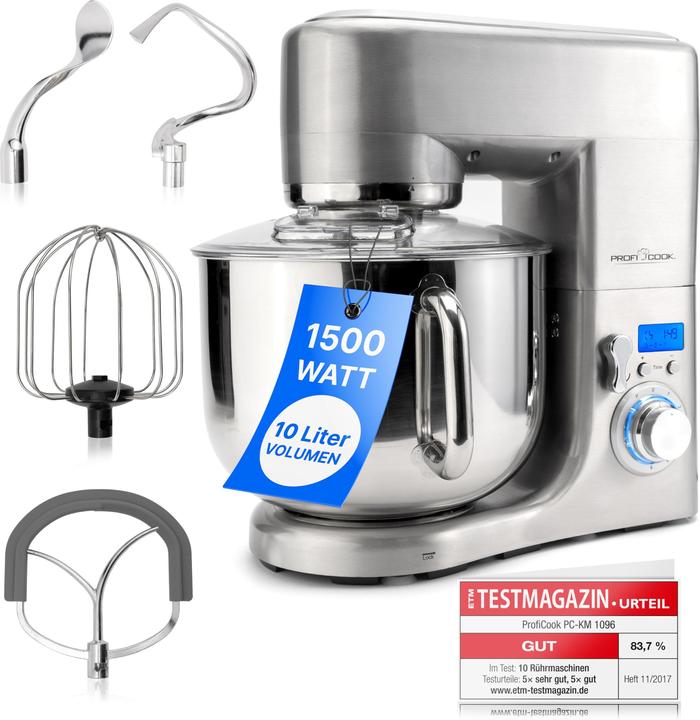 Proficook Knetmaschine (1500 W)