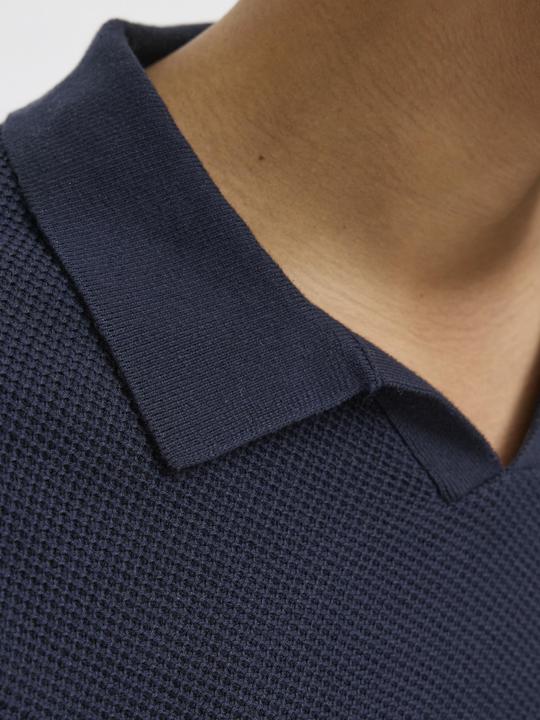 Produktbild Jack & Jones Jprcceaston Knit Split Neck Ss Sn (L)