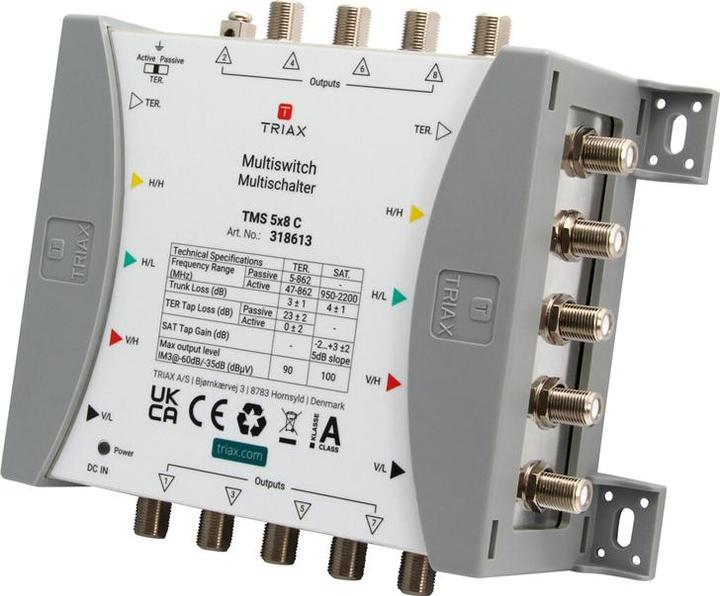 Actual product image Triax Cascade multi-switch TMS 5x8 C (Multi switch)