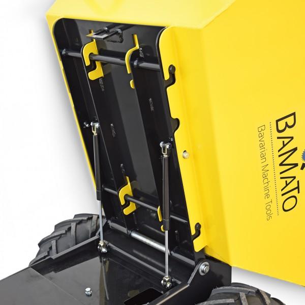 Image du produit Markmüller BAMATO - Mini Transporter MTR-550RE mit Elektroantrieb - Elektro Schubkarre (500 kg)