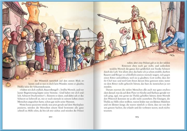 Actual product image Der kleine Ritter Trenk und fast das ganze Leben im Mittelal (German, Kirsten Boie, 2012)