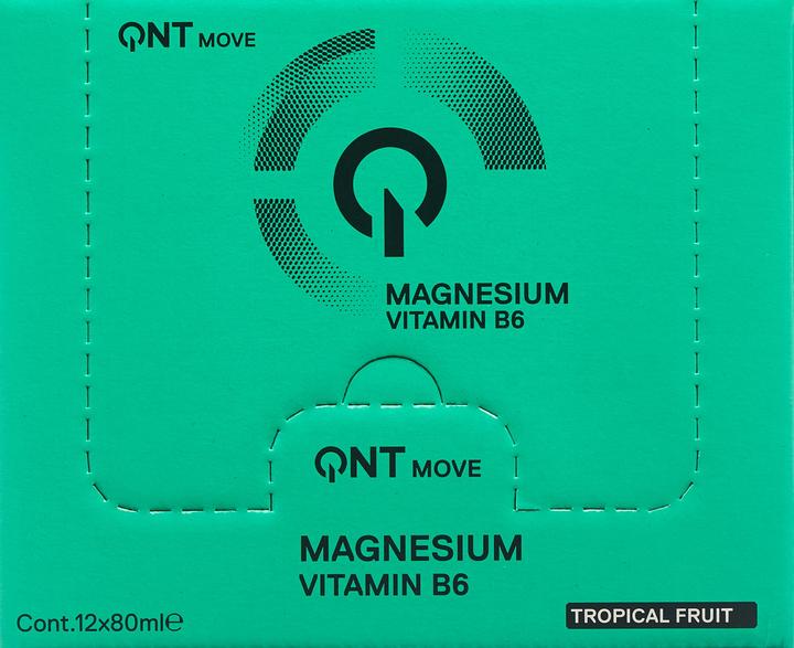 Actual product image QNT Magnesium Vitamin B6 Shot (Lemon, 12 x)