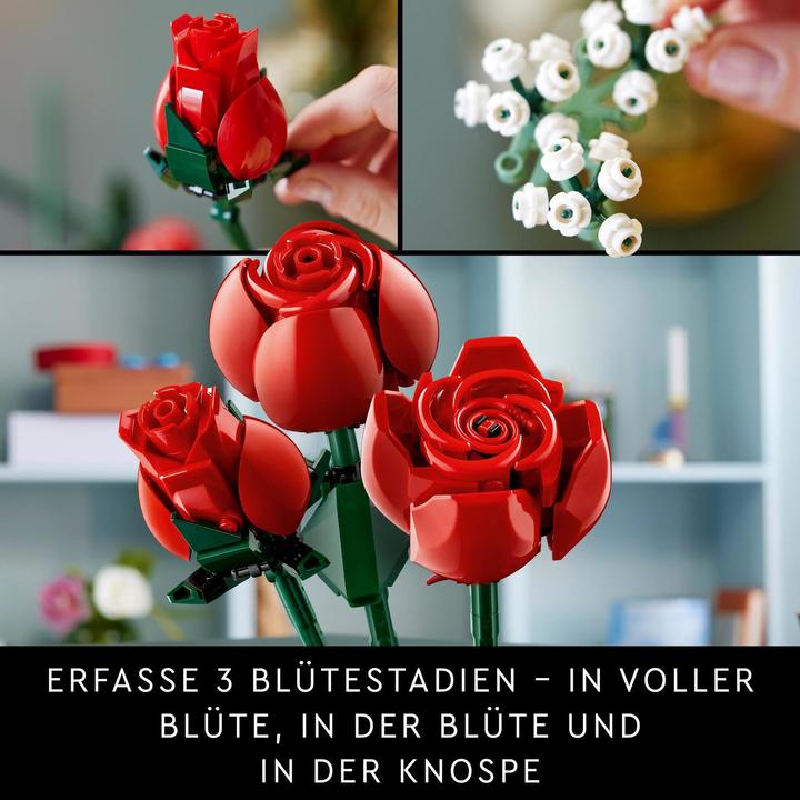 Produktbild LEGO Rosenstrauss (10328, LEGO Icons, LEGO Botanical)