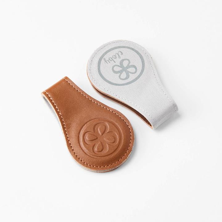Image du produit Cloby Clips magnétiques en cuir par set (1 x)