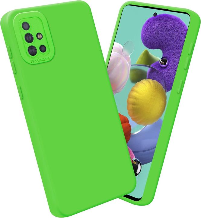Actual product image Cadorabo Case for Samsung Galaxy A51 4G / M40s in TPU Fluid LM162 Style (Samsung Galaxy M40s)