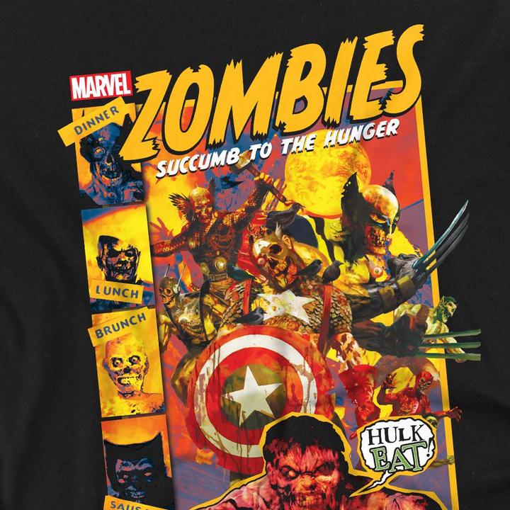 Actual product image Marvel Comics Mens The Hunger Comic Cover T-Shirt (L)