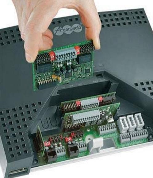 Actual product image Auerswald COMpact 2POTS module for COMpact 5010/5020 VoIP / extension by 2x analog exchange /POTS - Pl...