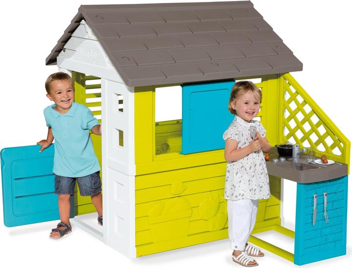 Produktbild Smoby Pretty Haus mit Sommerküche