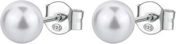Brosway Silver Earrings With Artificial Pearl Infinite White Fancy Fiw142