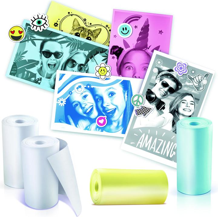 Image du produit Canal Toys Kit de recharge pour appareil photo instantané 8x papier photo + autocollant