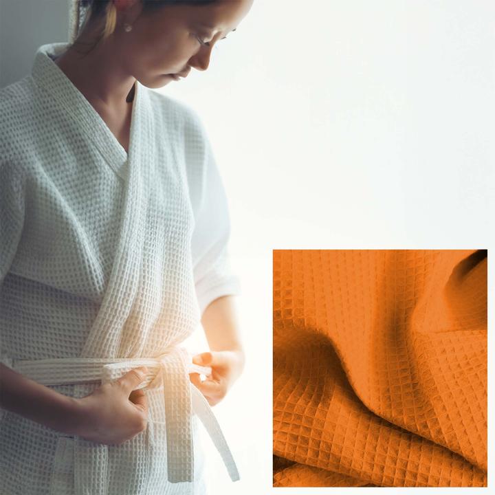 Actual product image Capistrano Bademantel Waffel Piqué Kimono (L)