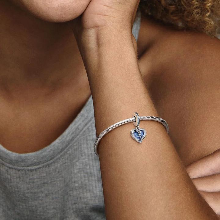 Produktbild Pandora Celestial Shooting Star Heart Double (Emaille)