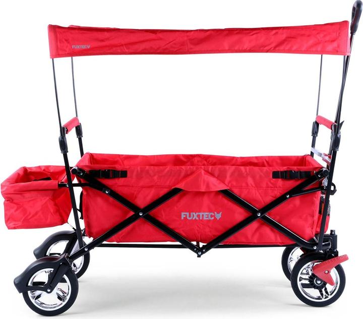 Produktbild Fuxtec Bollerwagen FX-CT500 mit Sonnendach ROT