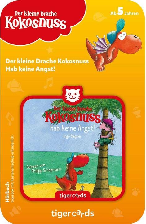 Image du produit Tigermedia Tigercard Le petit dragon coco N'ayez pas peur (Allemand)