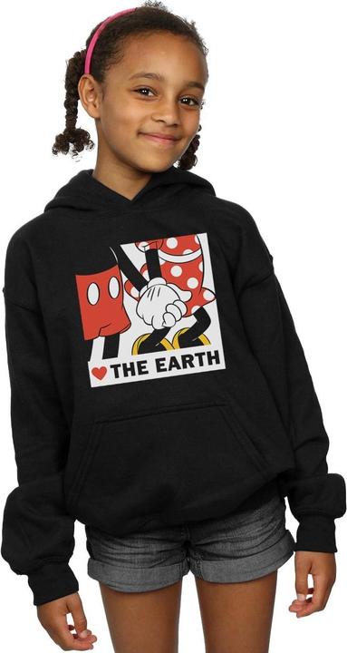 Image du produit Disney - Sweat à capuche MICKEY MOUSE HEART THE EARTH - Fille (116)
