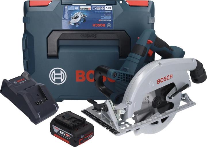 Immagine prodotto Bosch Professional Bosch GKS 18V-70 L Sega circolare a batteria 18 V Brushless 190 mm BITURBO + 1x Batteria 5,0 Ah +