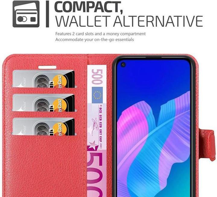 Produktbild Cadorabo Book mit Standfunktion Cover (Huawei P40 Lite E)