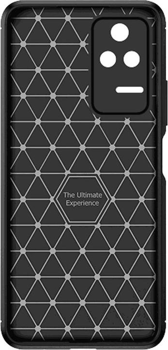 Actual product image Just in Case Rugged TPU Back Cover Black Poco F4 (Xiaomi Poco F4)