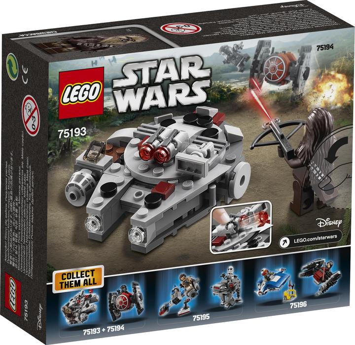Image du produit LEGO Faucon Millénium Microfighter (75193, LEGO Star Wars)