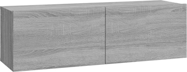 Immagine prodotto VidaXL 4-tlg. TV-Schrank-Set Grau Sonoma Holzwerkstoff,Farbe: Grau (30 x 30 x 110 cm)