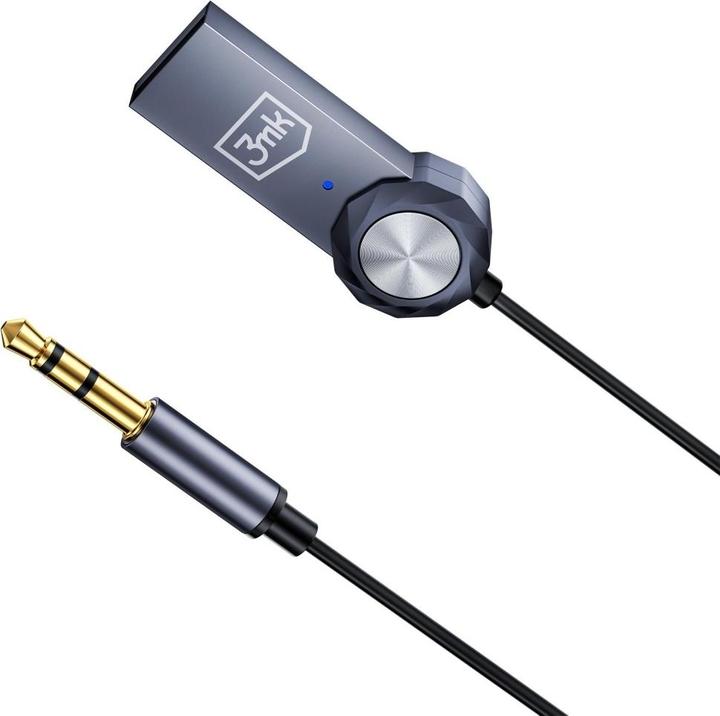Produktbild 3MK Bezprzewodowy adapter audio Audio Bluetooth Adapter Jack 3.5mm 2w1