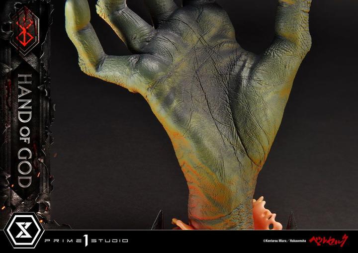 Actual product image Prime 1 Studio Berserk statuette 1/1 Life Scale Hand of God 25 cm